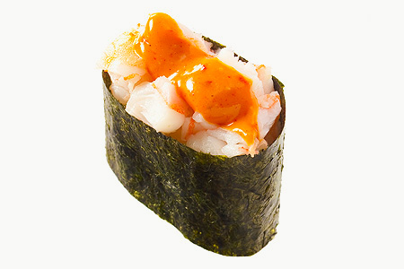 Спайс-суши с креветкой